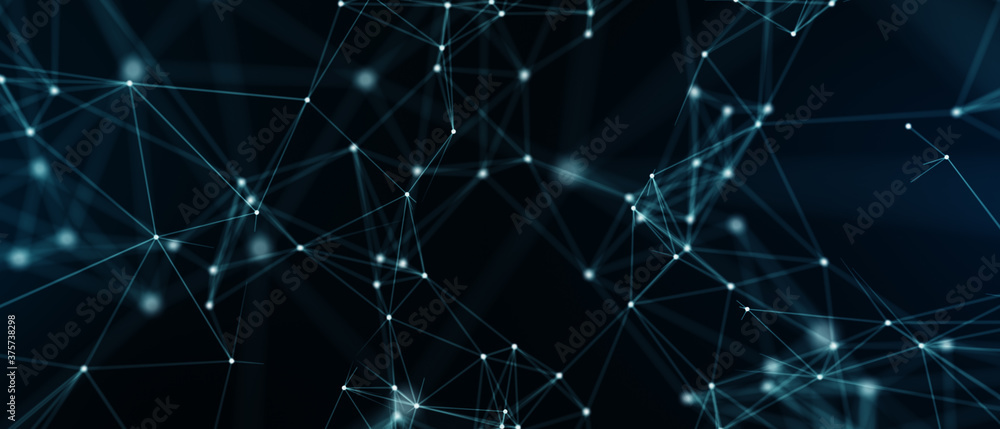 Abstract futuristic - technology with polygonal shapes on dark blue background. Design digital technology concept. 3d illustration. Abstract futuristic - technology with polygonal shapes on dark blue background. Design digital technology concept. 3d illustration.