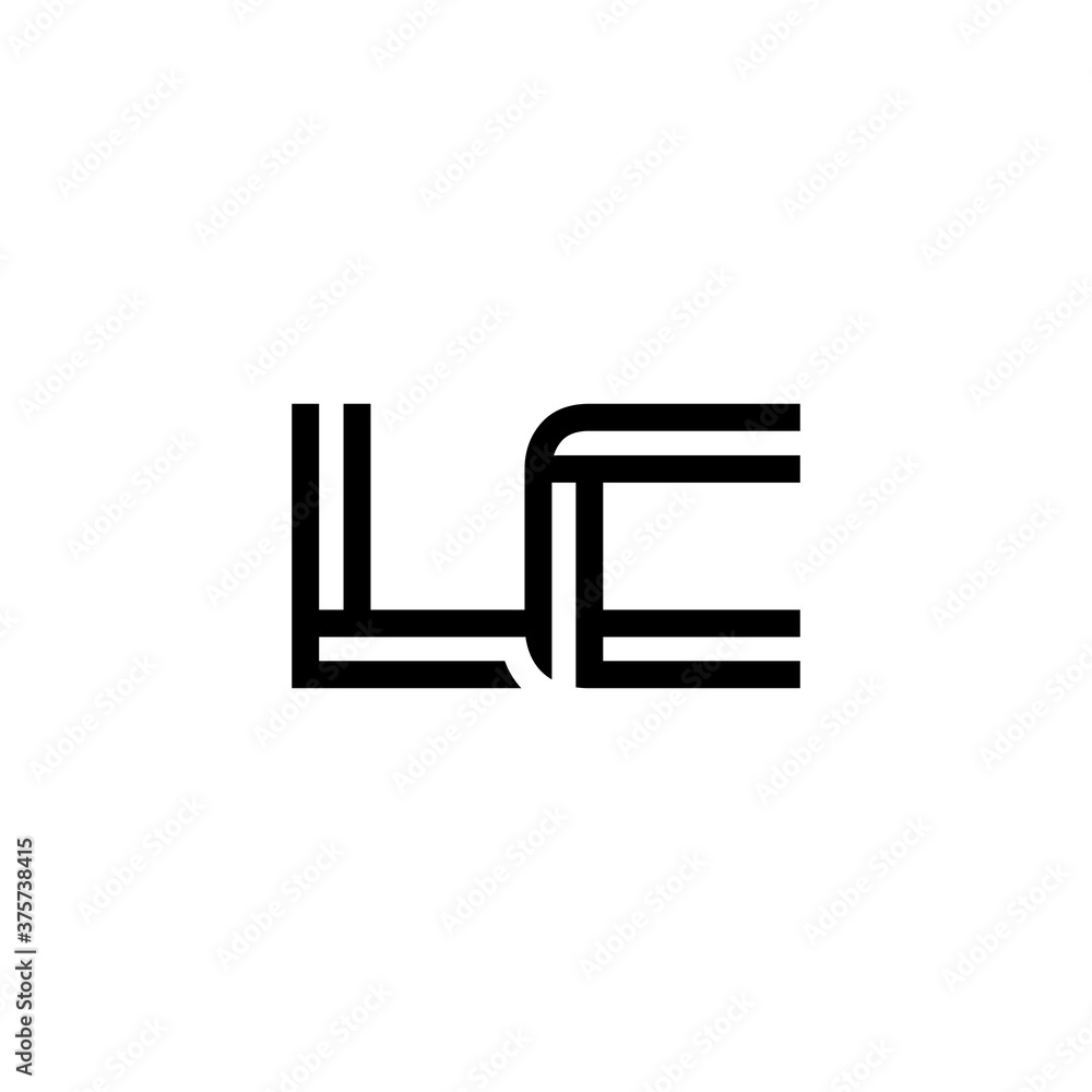 initial letter lc line stroke logo modern initial letter lc line stroke logo modern