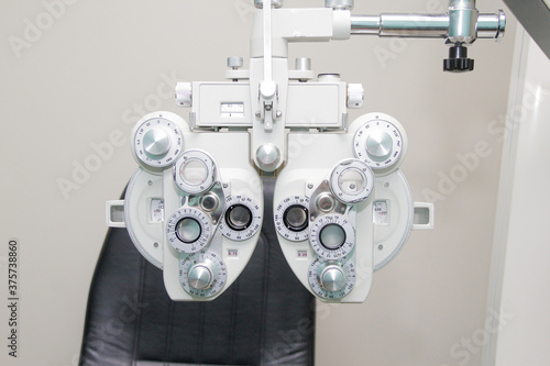 Fotografi instrumento para optometria, ciencia
