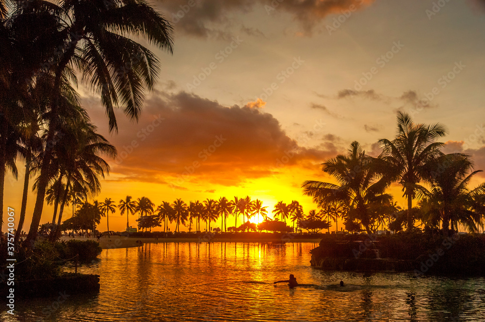 Hawaiian reflection
