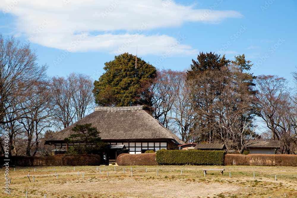 Fototapeta premium Old farm house (Kominka) in Japan