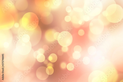 Pink abstract background with bokeh