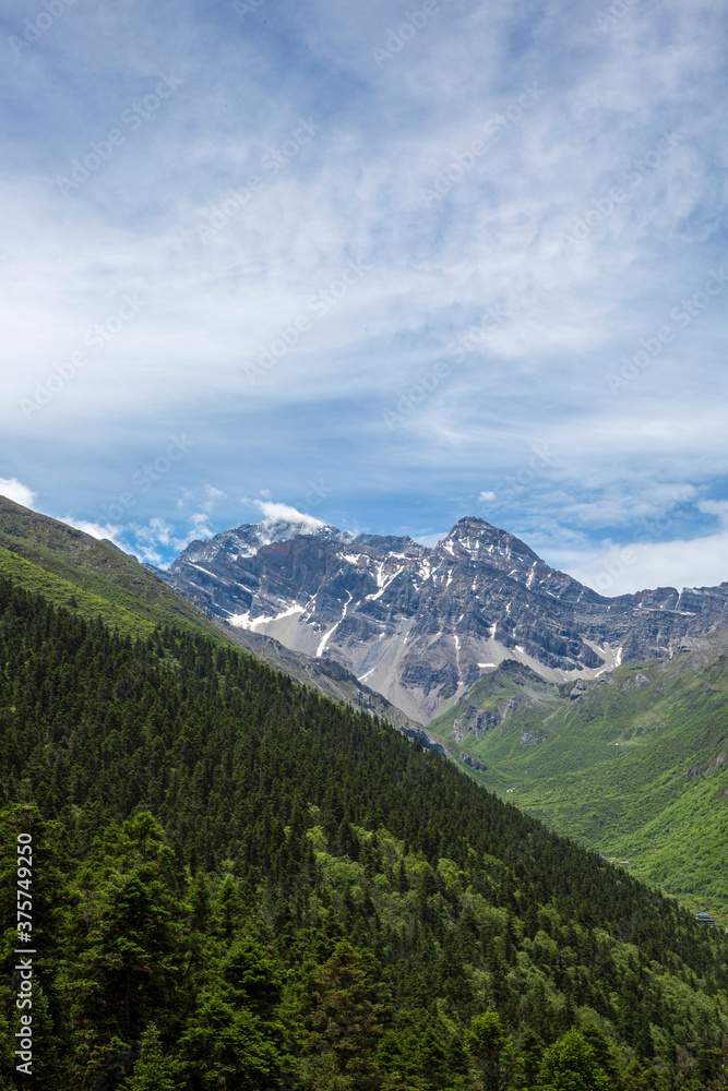 Huanglong scenic spot, Sichuan, China Huanglong scenic spot, Sichuan, China