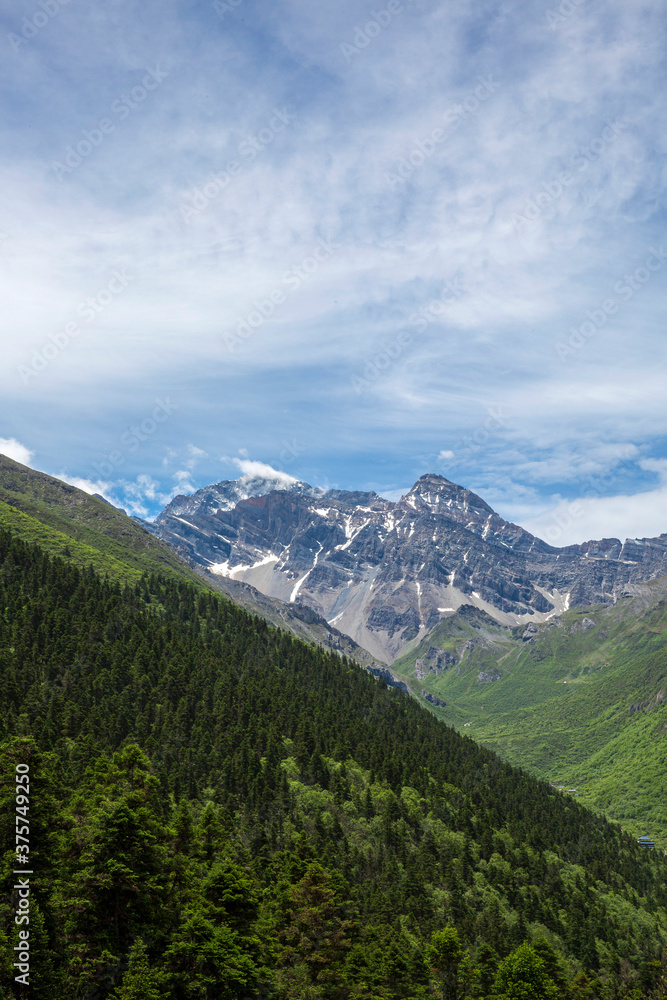 Huanglong scenic spot, Sichuan, China