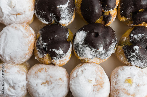 Beignets and bomboloni photo