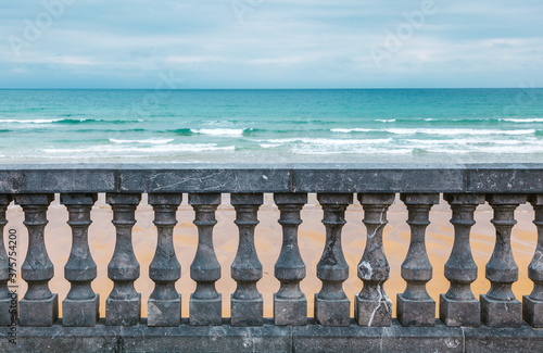 Classic Balustrade with Sea Views