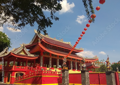 This is the Sam Po Kong Temple in Semarang. photo taking on 19 August 2019