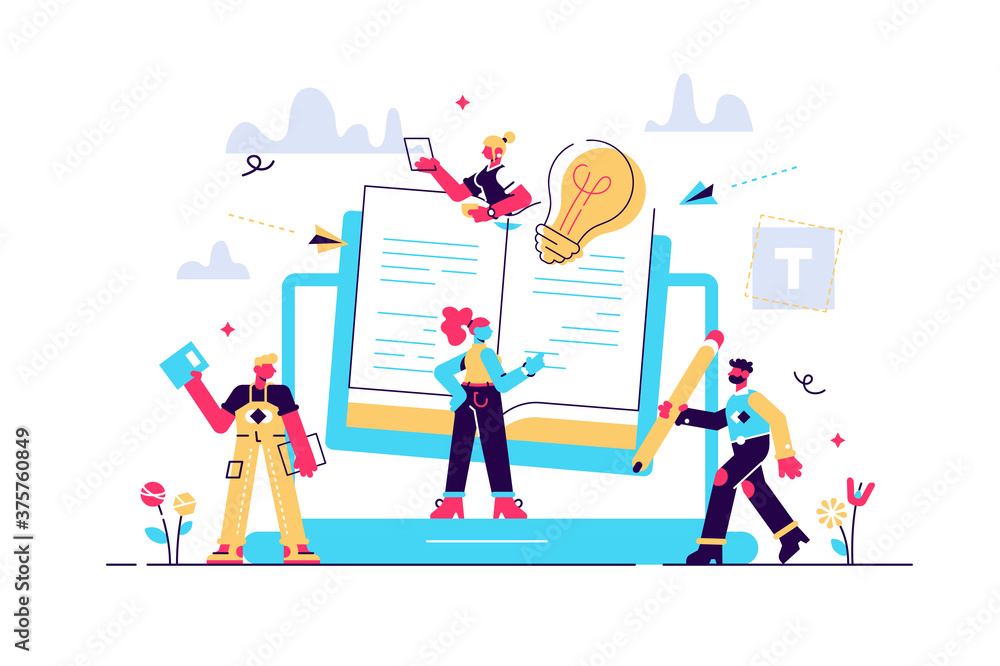 Concept Blogging, education, creative writing Concept Blogging, education, creative writing