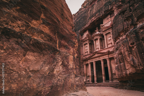 Al Khazneh, The Treasury at Petra, jordan