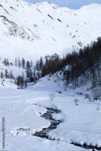 Wallpaper Mural Snow covered Alps Landscape Torontodigital.ca