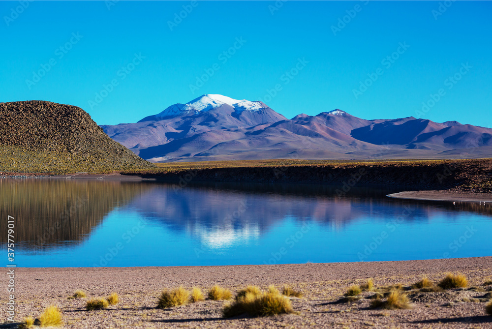 Naklejka premium Mountains in Bolivia