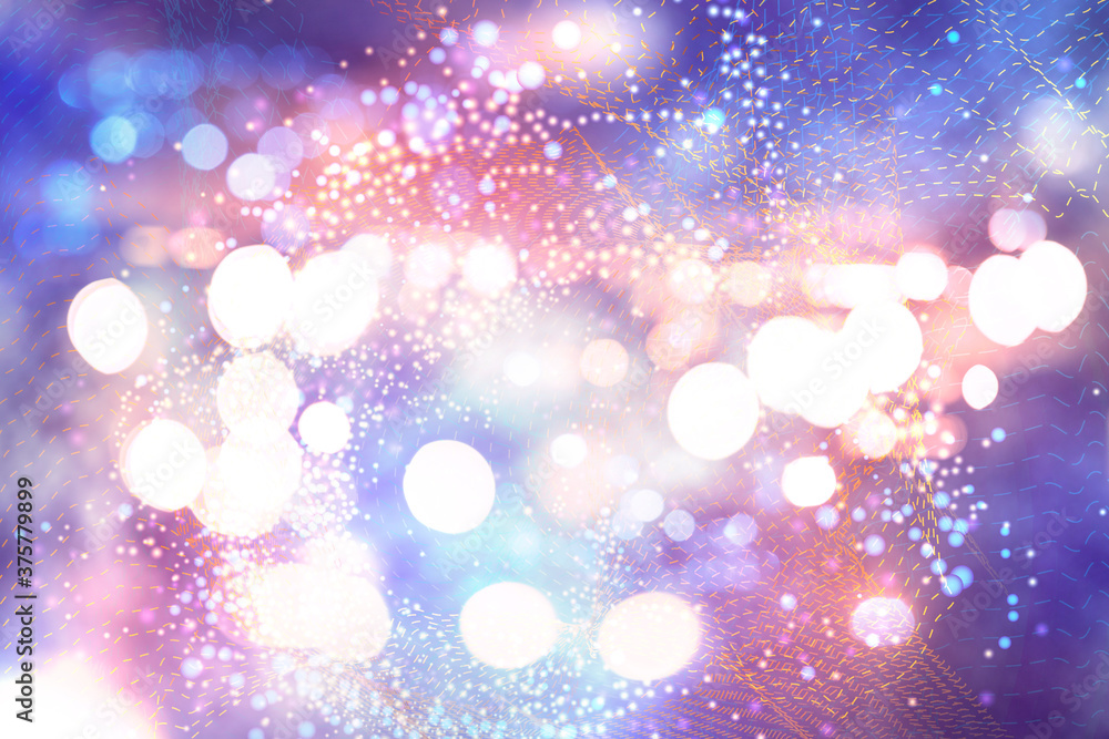 bokeh of lights on black background bokeh of lights on black background
