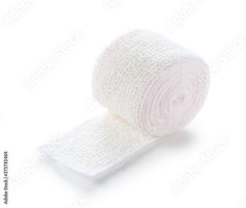 Bandages on a white background