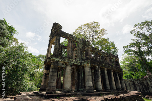 Preah khan temple. Angkor, Cambodia. photo