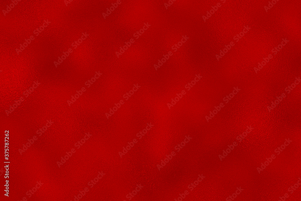 Red foil texture christmas background. Metallic red background foil paper for Christmas background wrapping paper design for Christmas gift. Abstract red.