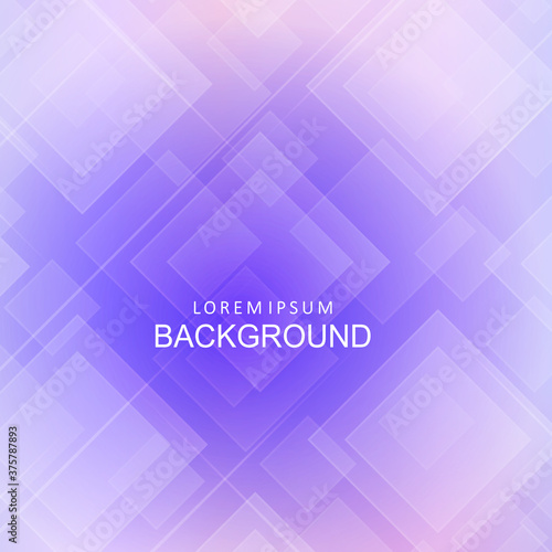 Abstract light purple geometric background, chaotically drawn squares and thin stripes