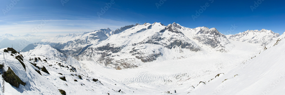 Panorama from Bettmerhorn Panorama from Bettmerhorn