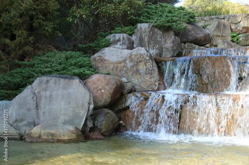 神戸・須磨離宮公園の滝