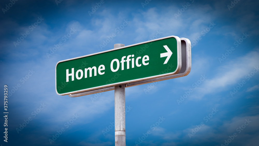 Street Sign Home Office