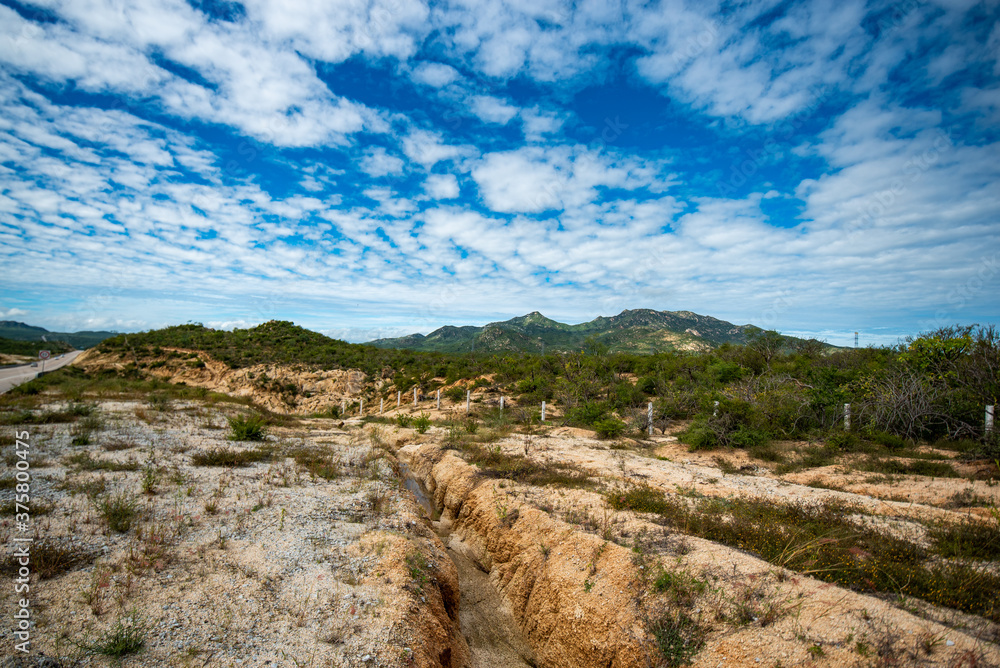 mountain landscape with blue sky mountain landscape with blue sky