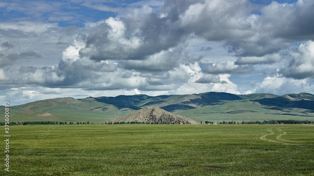 Obraz premium Mongolia, Landscapes,Skys and Scenery in 2005. 