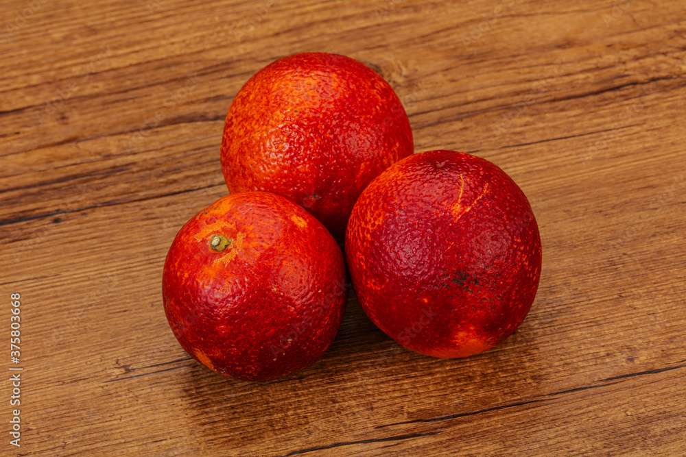 Red sweet orange over background Red sweet orange over background