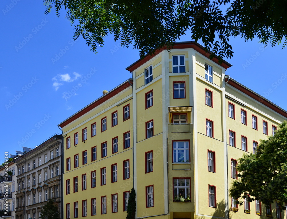 Naklejka premium Bergmann Kiez, Kreuzberg, Berlin