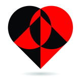 Heart vector logo