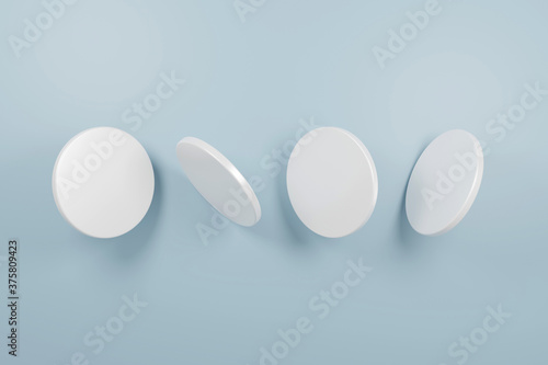 Modern Circle Wallpaper. Wh...