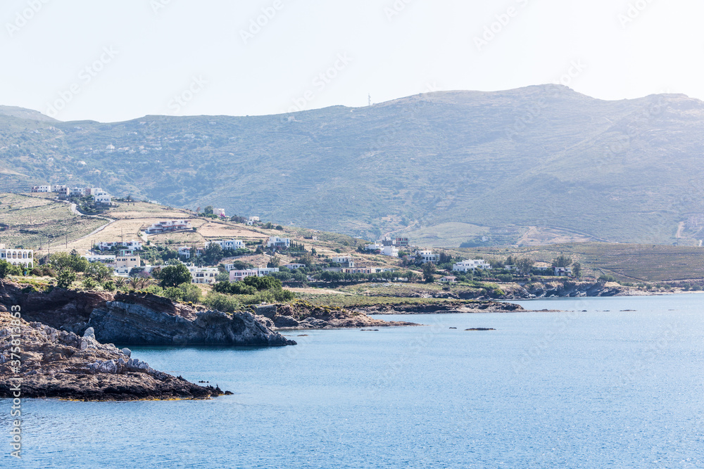 Countryside on the Greek Island of Andros Countryside on the Greek Island of Andros