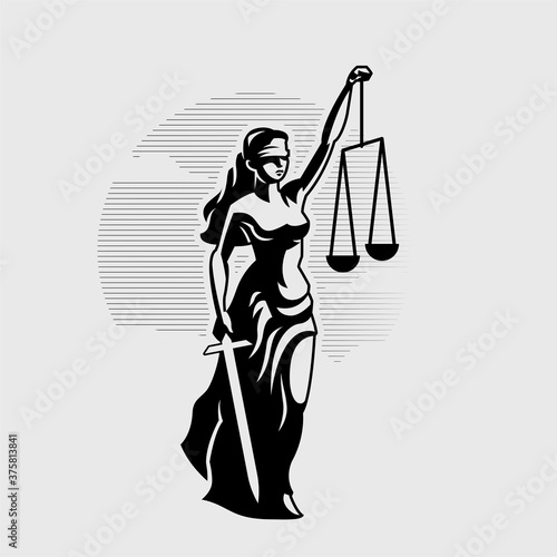 Goddess of Justice Themis.