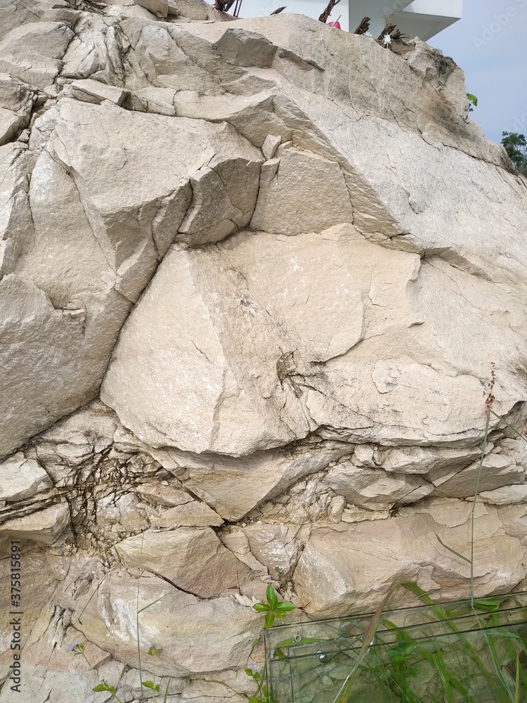 Naklejka premium rock in the mountains