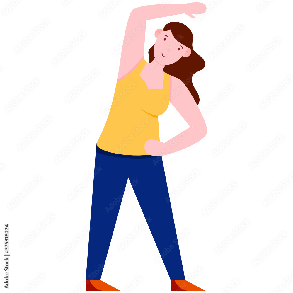 A flat character of athlete illustration, editable vector
A flat character of athlete illustration, editable vector