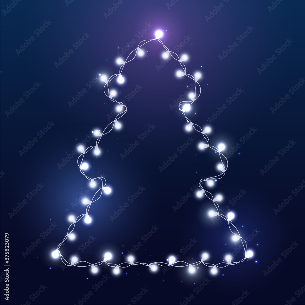 Obraz premium Christmas Tree Lights