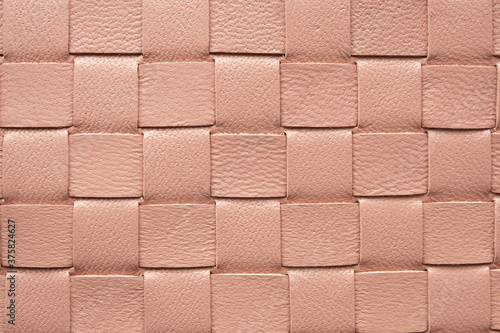 Plakat w ramie weave leather texture pattern background