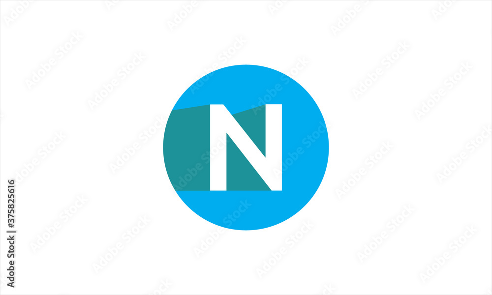 logo letter N simple moderns. Beautiful logo design for luxury corporate branding. Elegant identity design logo letter N simple moderns. Beautiful logo design for luxury corporate branding. Elegant identity design