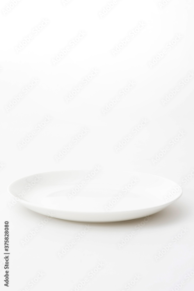 plate on white background plate on white background