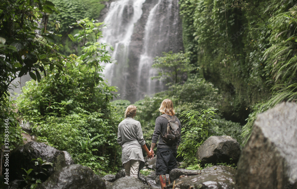 Couple in Jungle Couple in Jungle