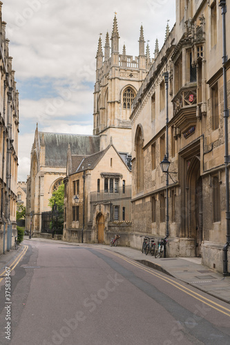 Quaint old England street photo