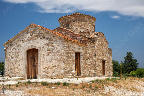 The church of Archangel Michael in Kato Lefkara village. Cyprus