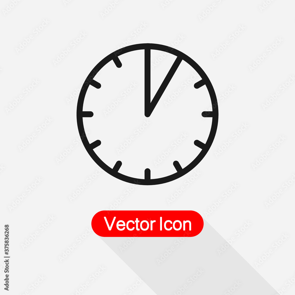 5 Minutes Icon Vector Illustration Eps10 5 Minutes Icon Vector Illustration Eps10