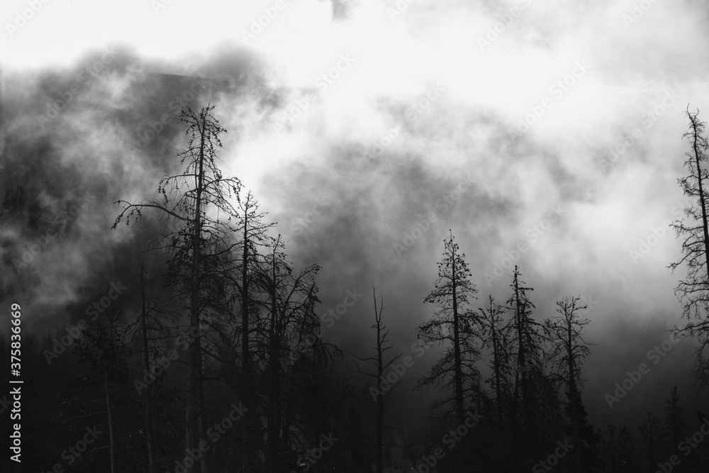 Breaking Storm in Mountains Breaking Storm in Mountains