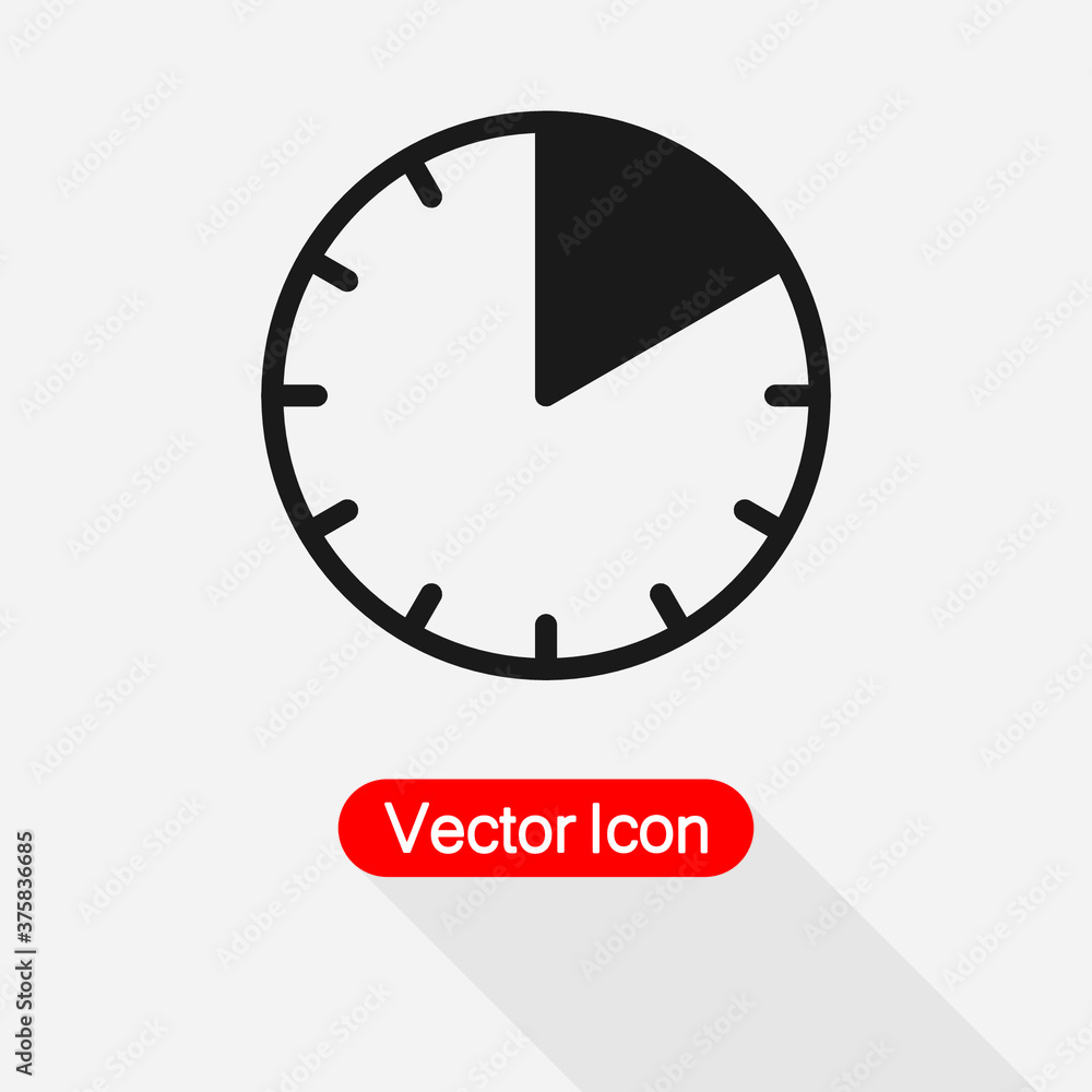 10 Minutes Icon Vector Illustration Eps10 10 Minutes Icon Vector Illustration Eps10