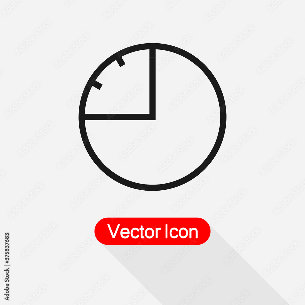 45 Minutes Icon Vector Illustration Eps10 45 Minutes Icon Vector Illustration Eps10