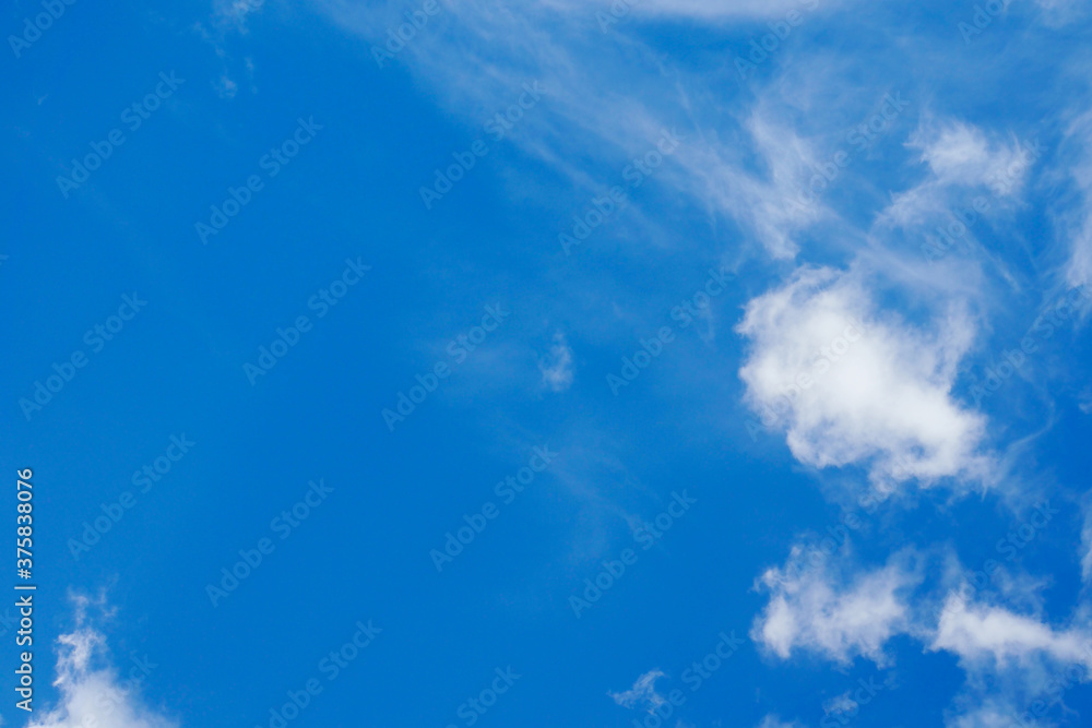Abstract white cloud on blue sky background Abstract white cloud on blue sky background