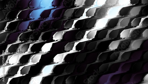 Wavy abstract futuristic background