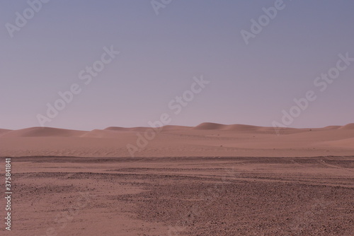 Views of the Empty Quarter in the Saudi Arabian desert area