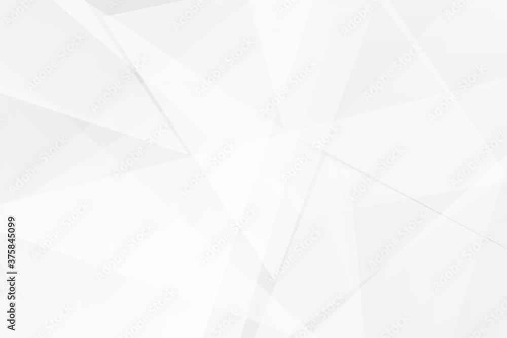 Fototapeta premium Abstract white and grey on light silver background modern design. Vector illustration EPS 10.