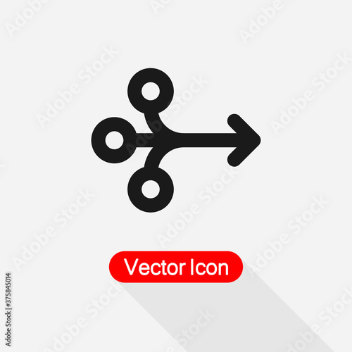 Consolidation Icon Vector Illustration Eps 10