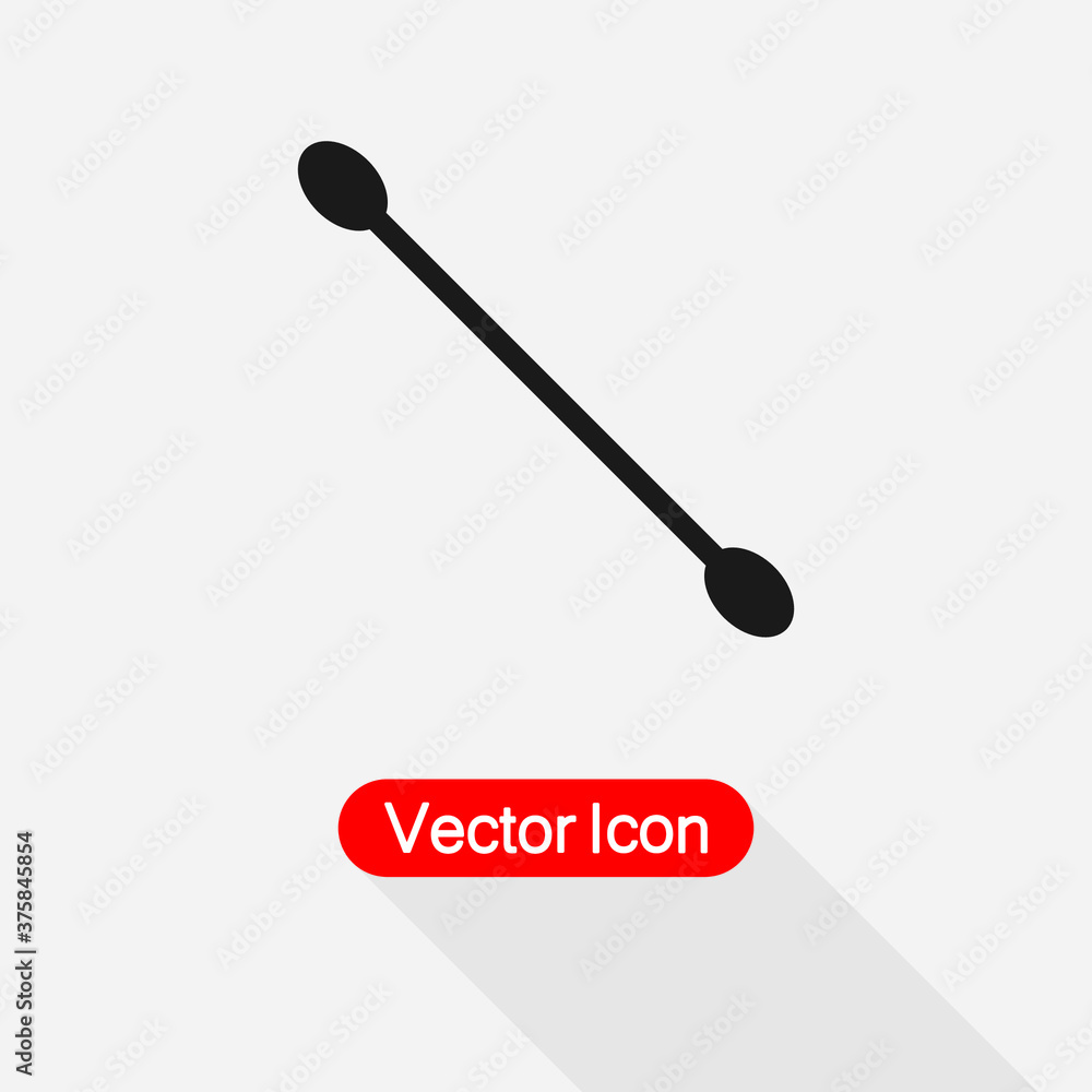 Cotton Buds Icon Vector Illustration Eps10 Cotton Buds Icon Vector Illustration Eps10